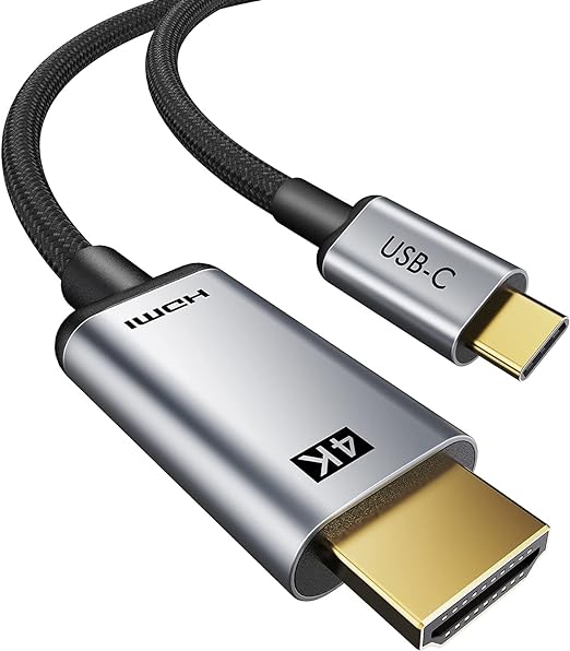 Cabo Hdmi macho x tipo C 4k - conectar celular c com a TV